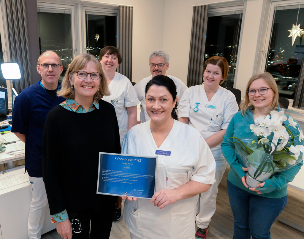 KVAM prisen nyfodt intensiv forbedring 1