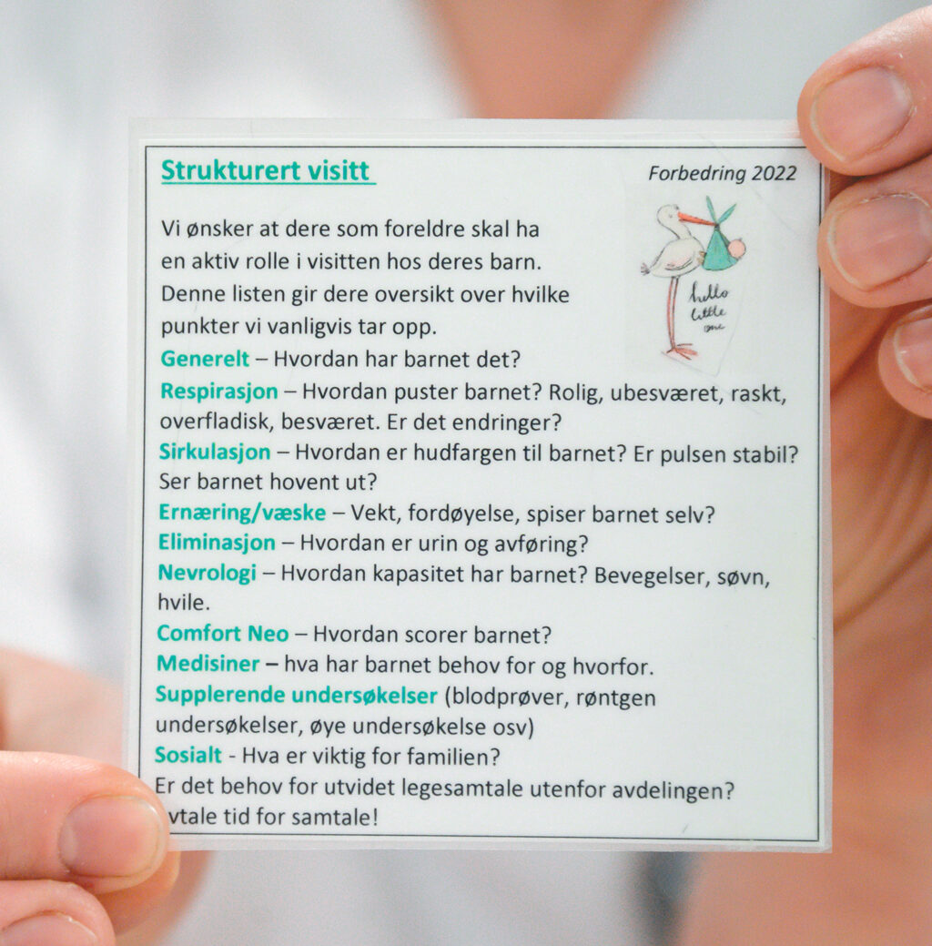 KVAM prisen nyfodt intensiv forbedring 3