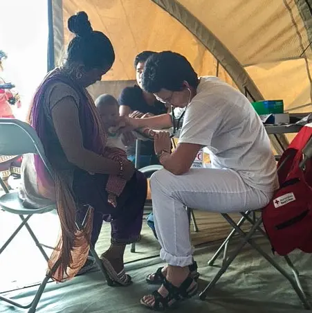 Tove Indonesia Røde Kors