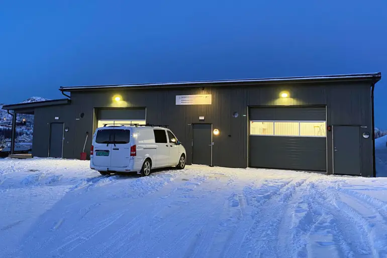 skjervøy ny stasjon utvendig