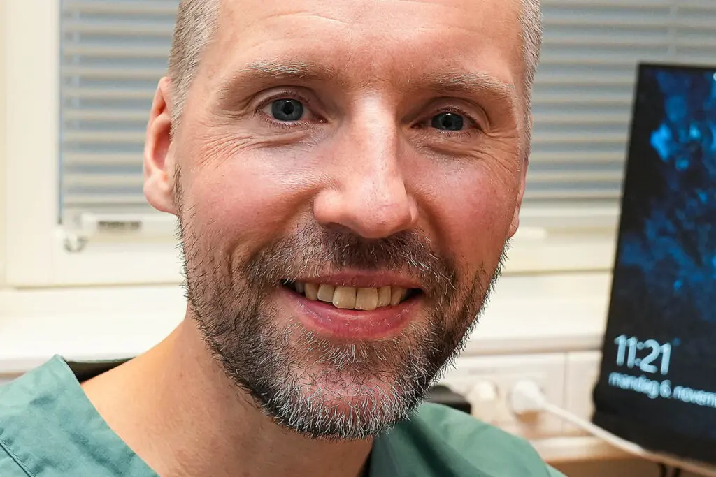 Portrett av overlege Thor Allan Stenberg