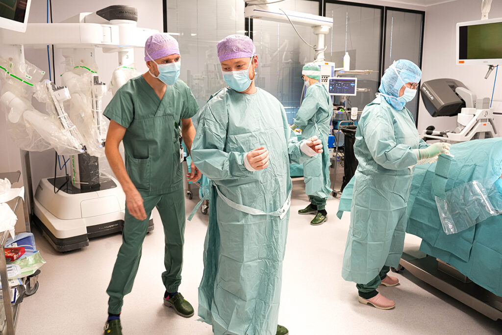 Klargjør for operasjon