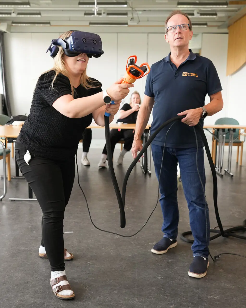 VR slokkekurs Åsgård Henriette Moen Svane Arve Åsmundseth web