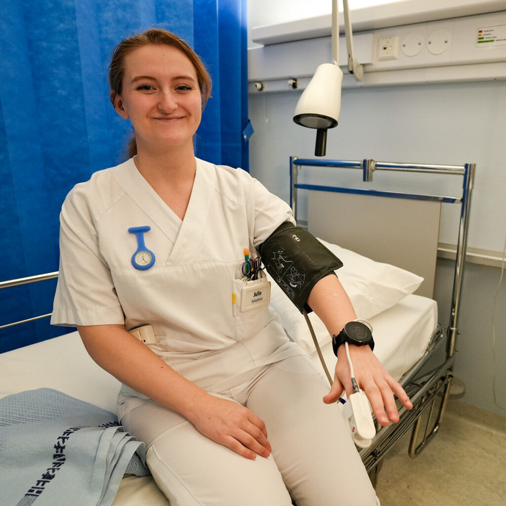 kvam prisen gastrokirurgisk sengepost studiesykepleier Julie Moen Johansen web