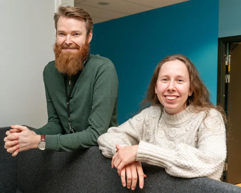 Martine Ryvoll Sivertsen og John Christian Vedal