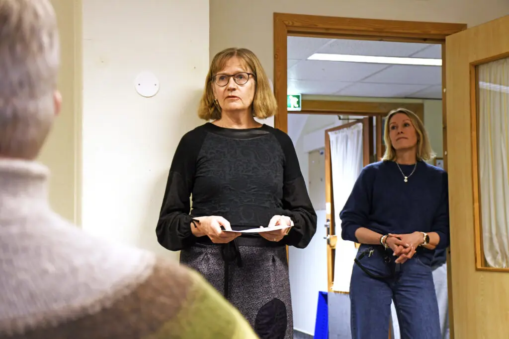 Anita Schumacher og Marita Haugen