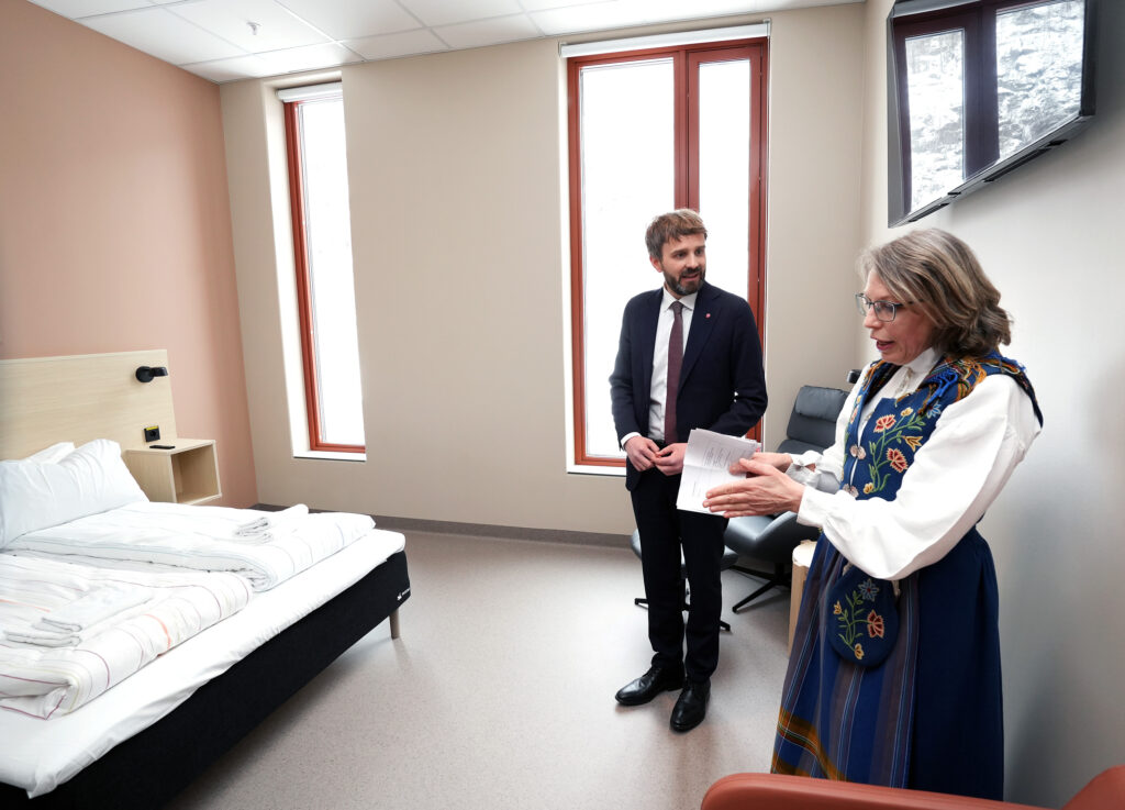 offisiell åpning haukland vestre omvisning