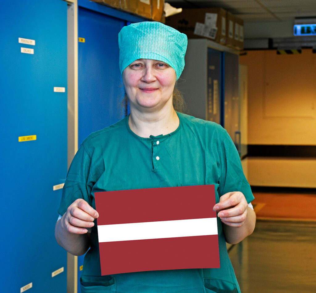 utlendinger latvia Ilga Kalnina