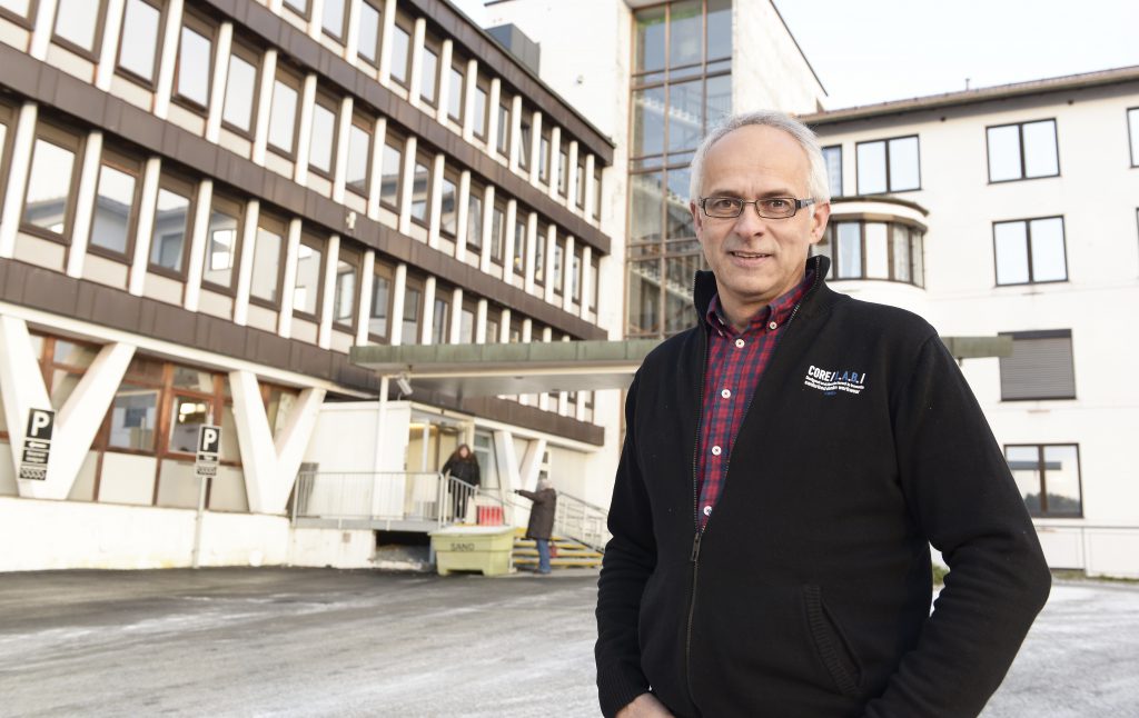 Viggo Søderblom er prosjektleder for sykehusutbyggingen i Narvik. Foto: Per-Christian Johansen