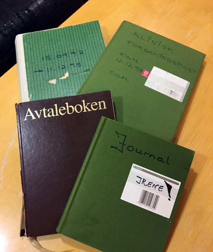 Forskningsposten 30 ar arkiv timeboker 1