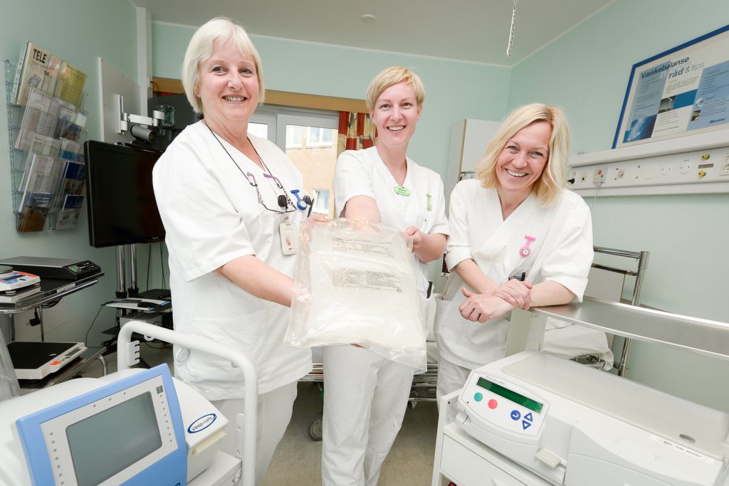 Nyreavdelingen i Tromsø tilbyr hjemmedialyse.