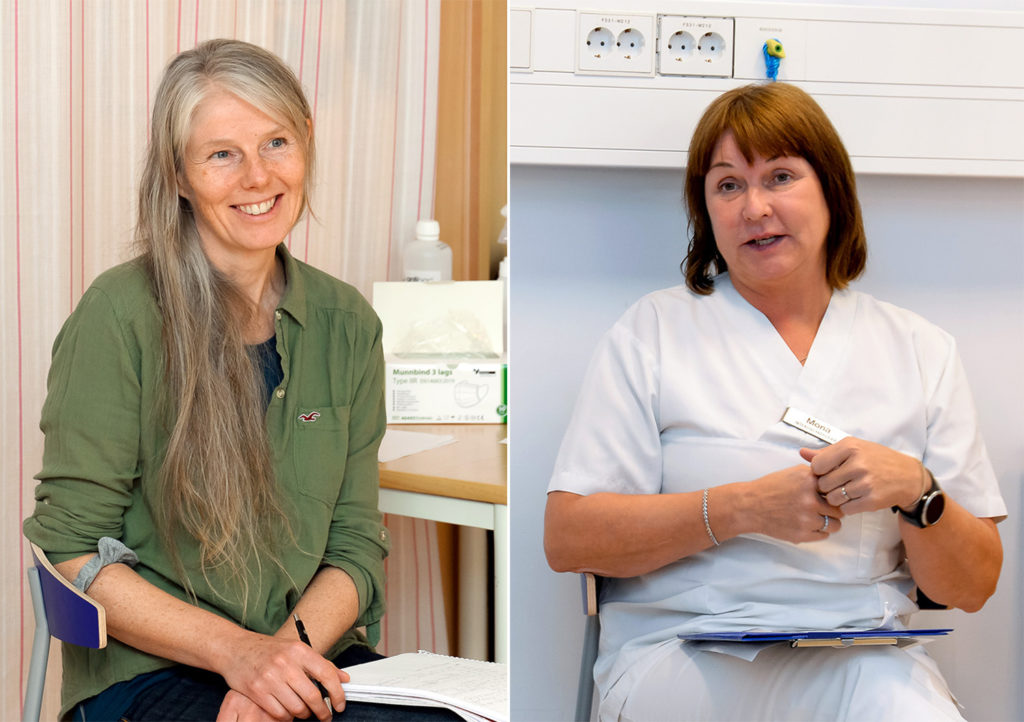 En lege og en pasient