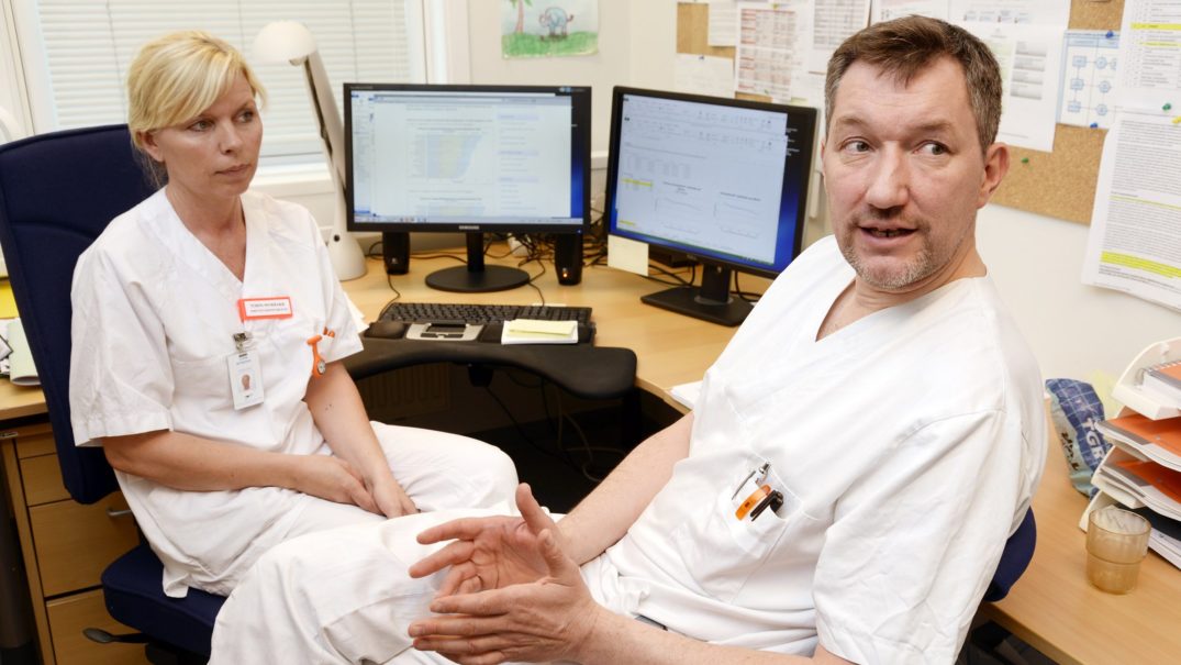 En lege og en pasient