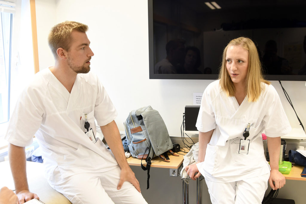 En lege og en pasient