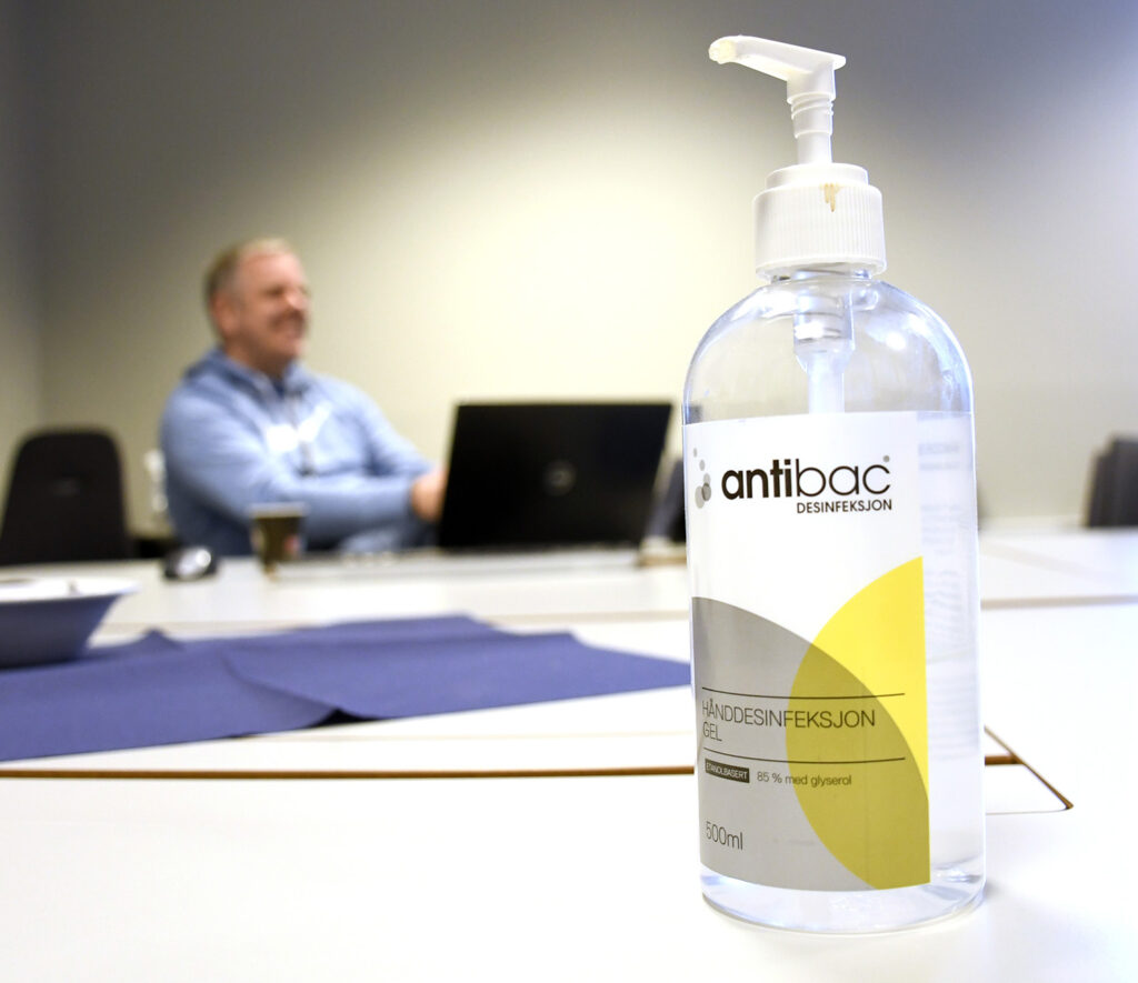 Bruken av Antibac økte kraftig under koronapandemien.