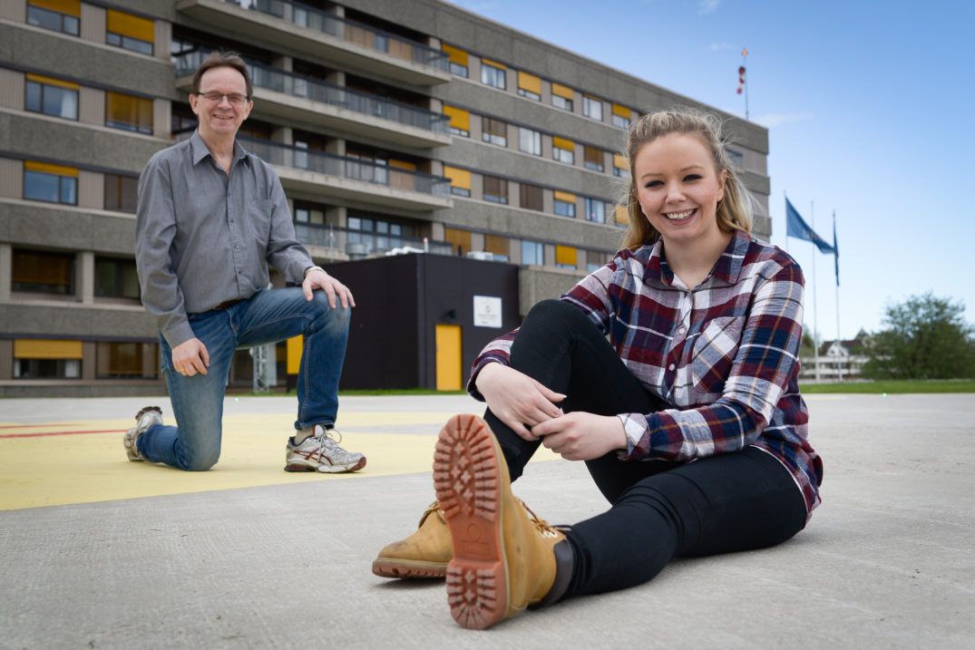 Karl-Johan Storø og Silje Steen