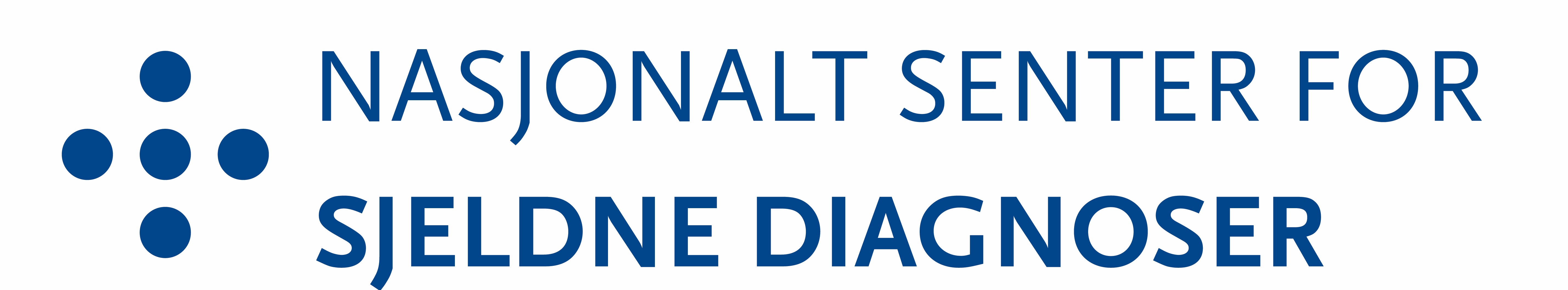 Et blått og hvitt skilt