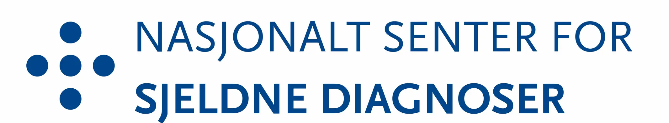 Et blått og hvitt skilt