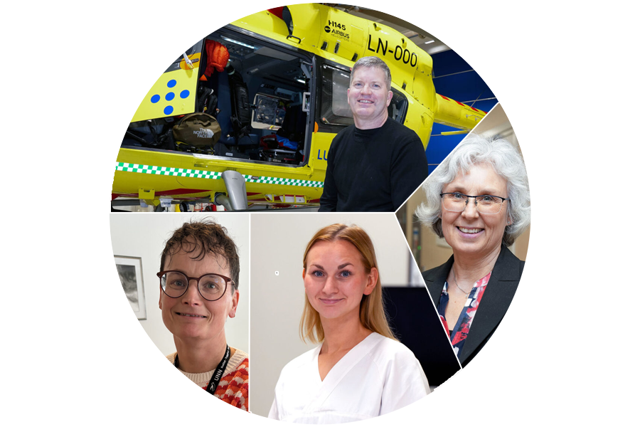 En gruppe mennesker som poserer for et bilde