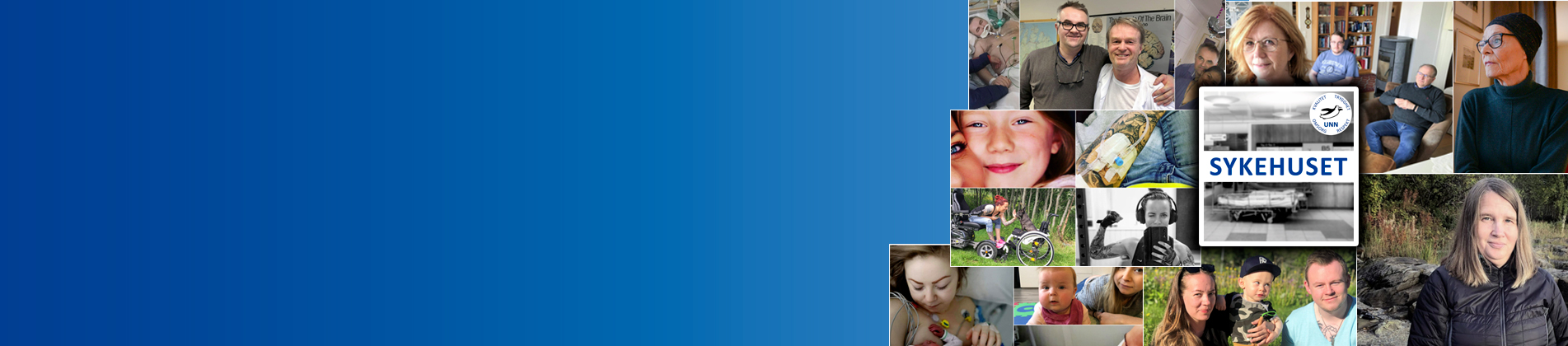 En collage av mennesker