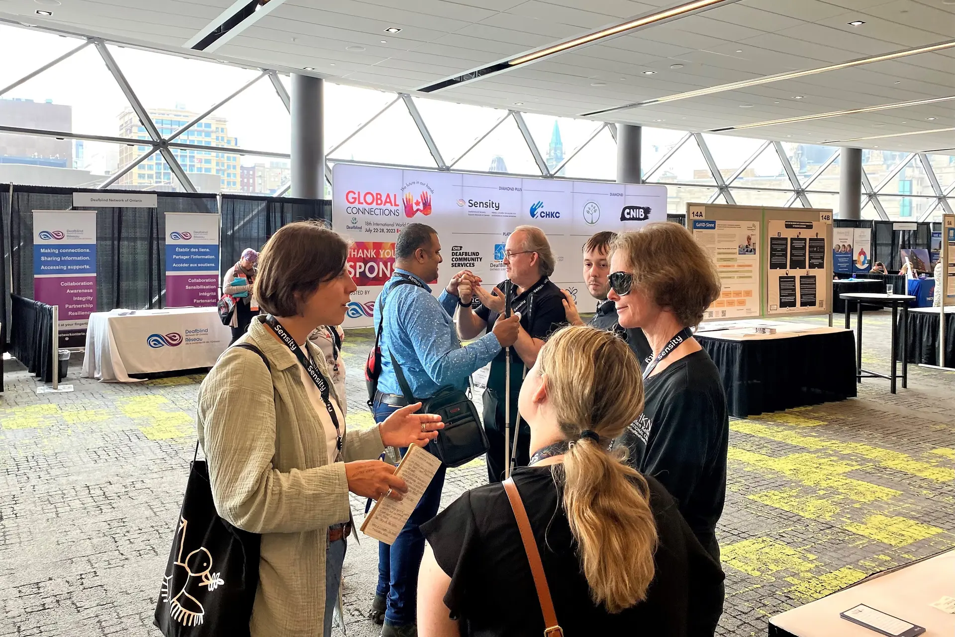 En gruppe personer på et arrangement