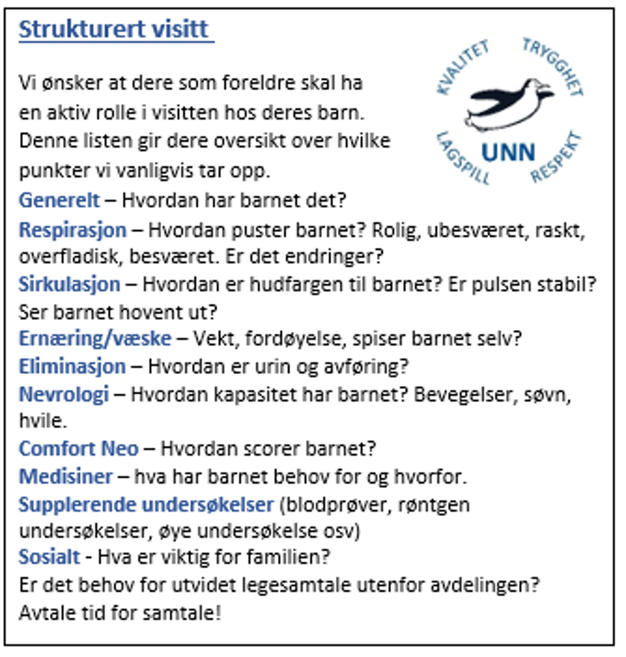 Teksten på visittkortet
