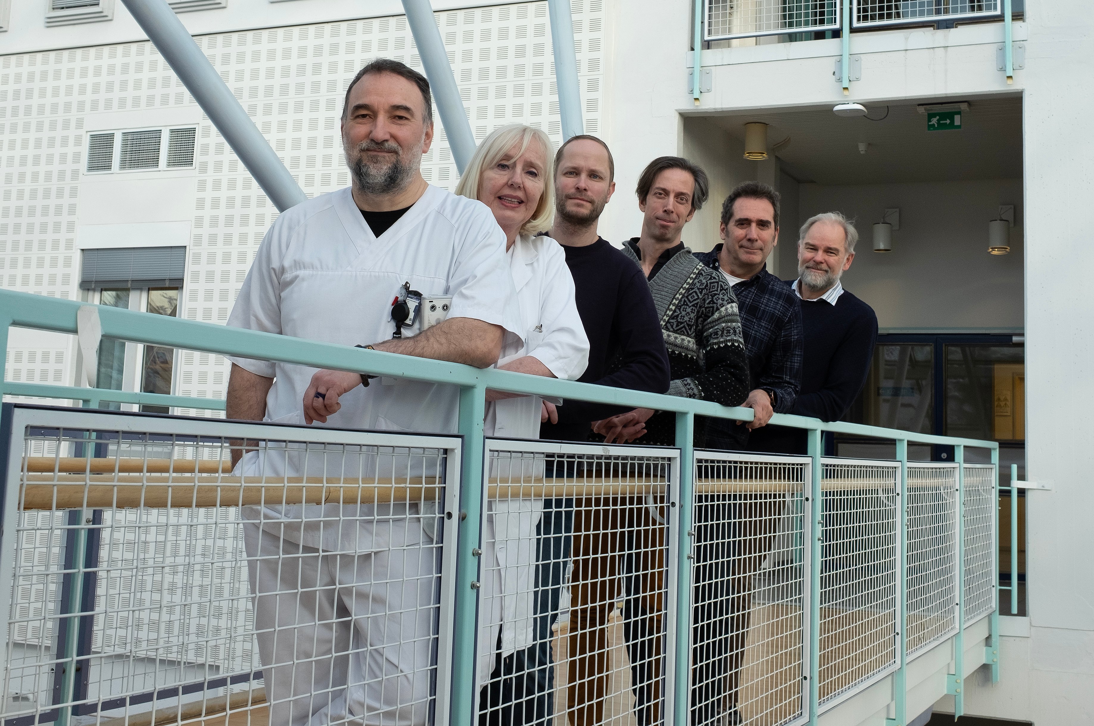 Bildet viser de som er med i prosjektet