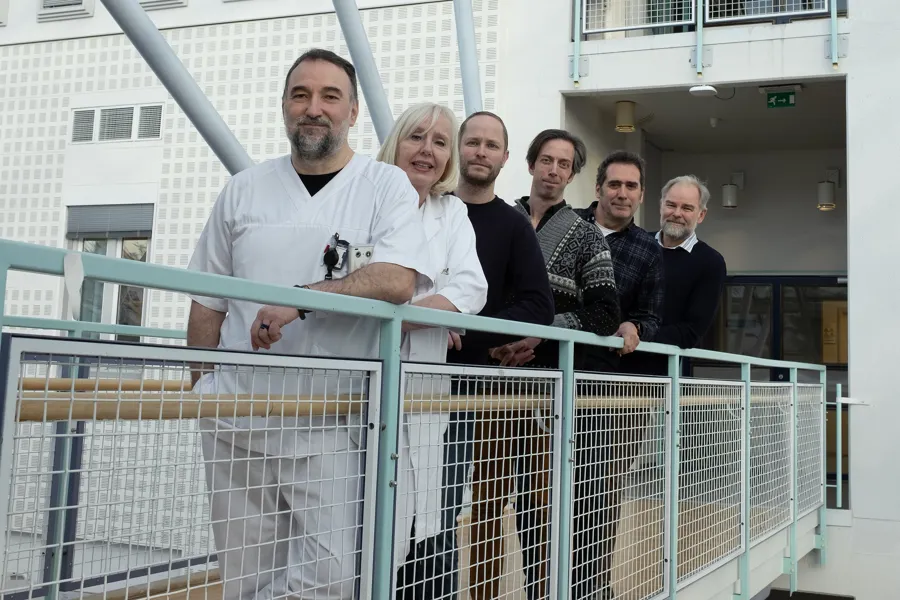 Bildet viser de som er med i prosjektet