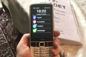 Mobil med både tastatur og touchskjerm - SmartVision