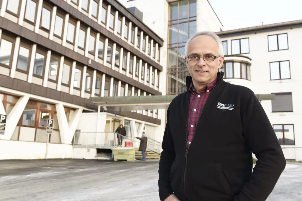 Viggo Søderblom er prosjektleder for sykehusutbyggingen i Narvik. Foto: Per-Christian Johansen