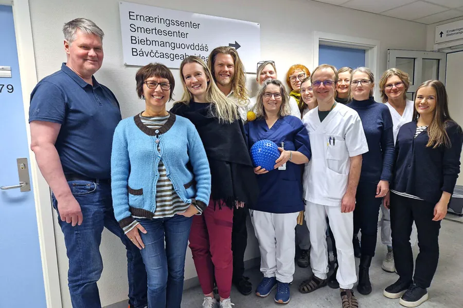 smerteavdelinga avdelingsbilde kompetansetrappa