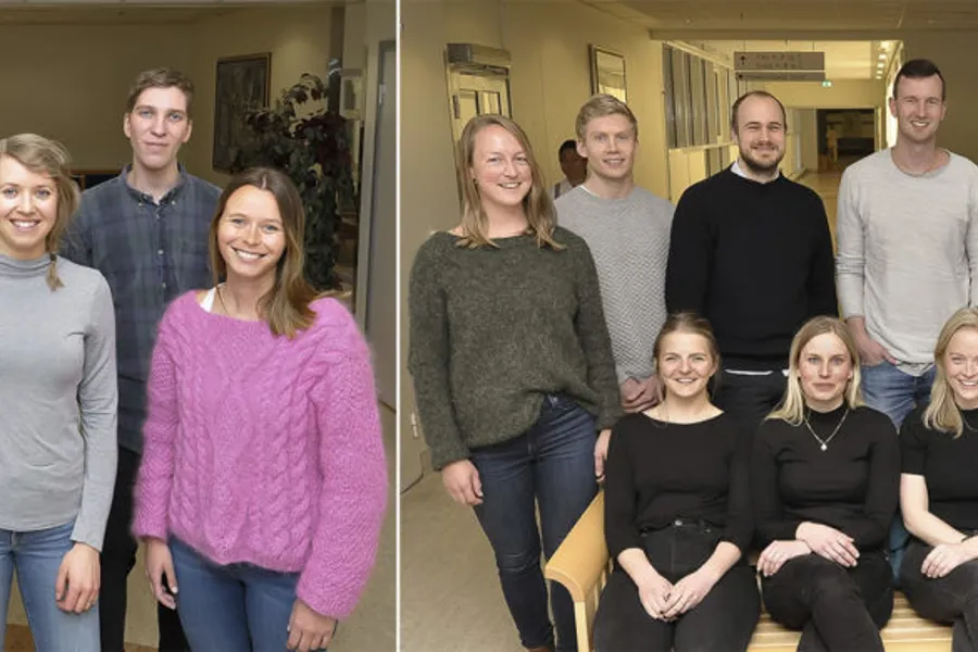 En gruppe mennesker som poserer for et bilde