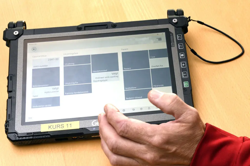 ambulanse digitalisering ipad RSB2877