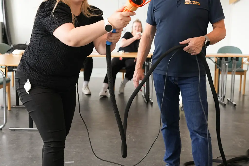 VR slokkekurs Åsgård Henriette Moen Svane Arve Åsmundseth web