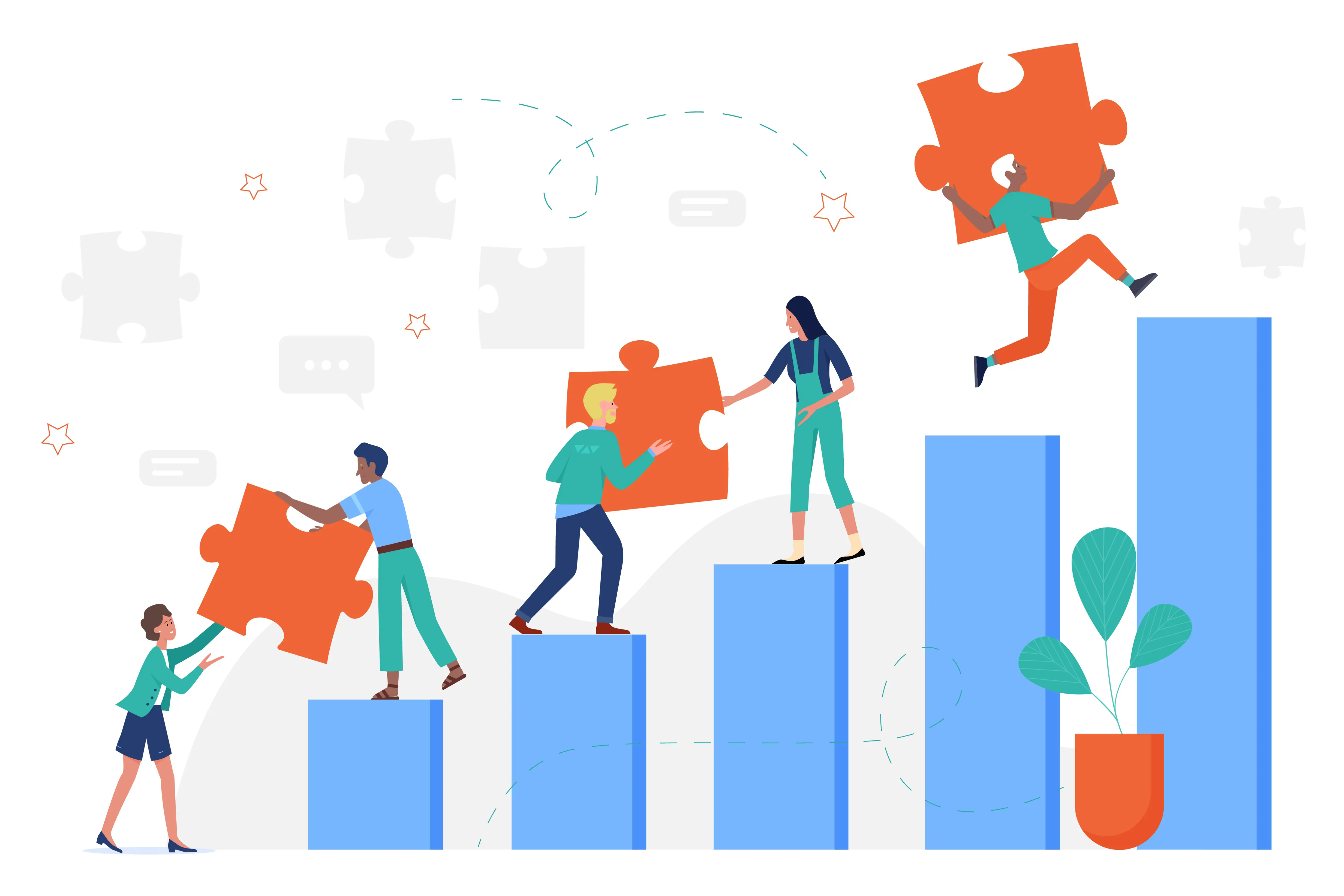 Illustrasjon av veiledning