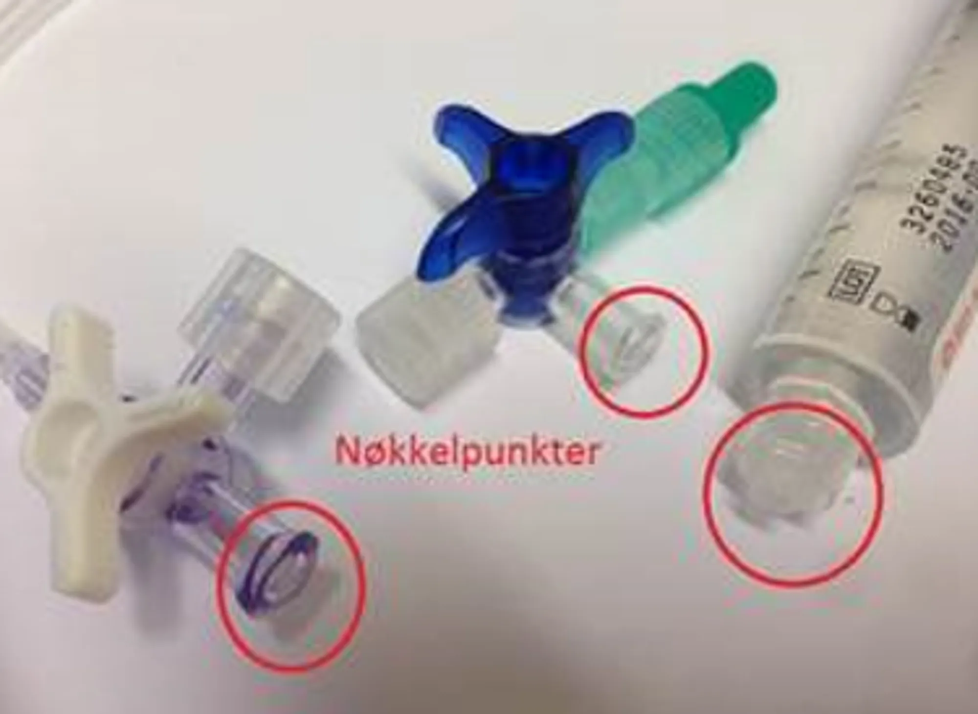 Nøkkelpunkter. Foto: Nordlandssykehuset
