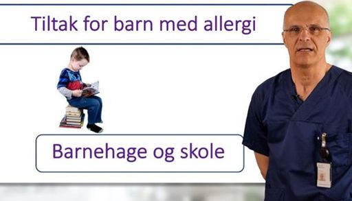 Tiltak for barn med allergi