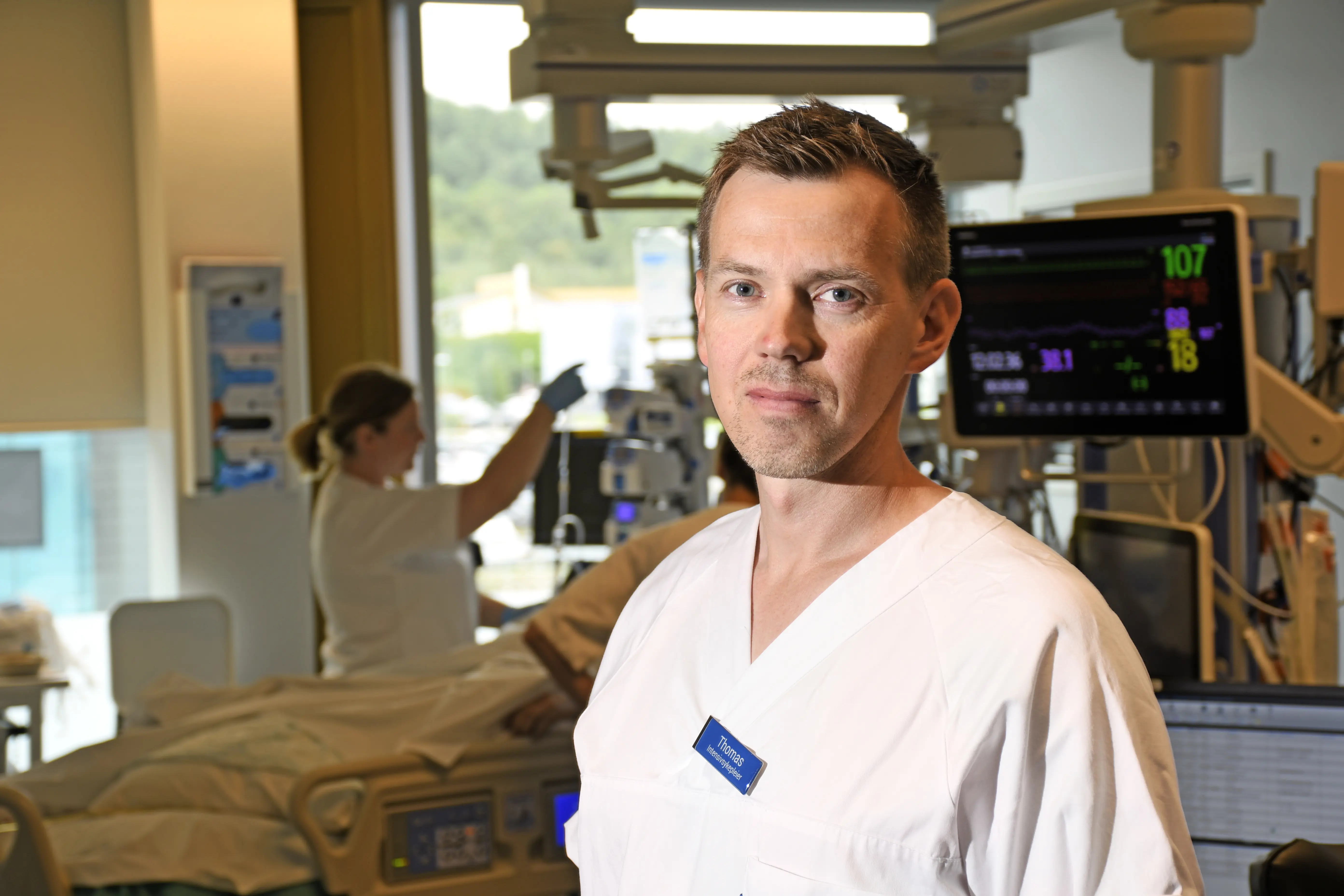 Pasientperspektiv i alt vi gjør - representert ved intensivsykepleier Thomas Dragvold Knutsen