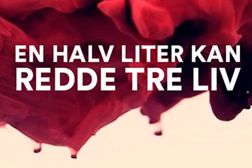 Meld deg som blodgiver her