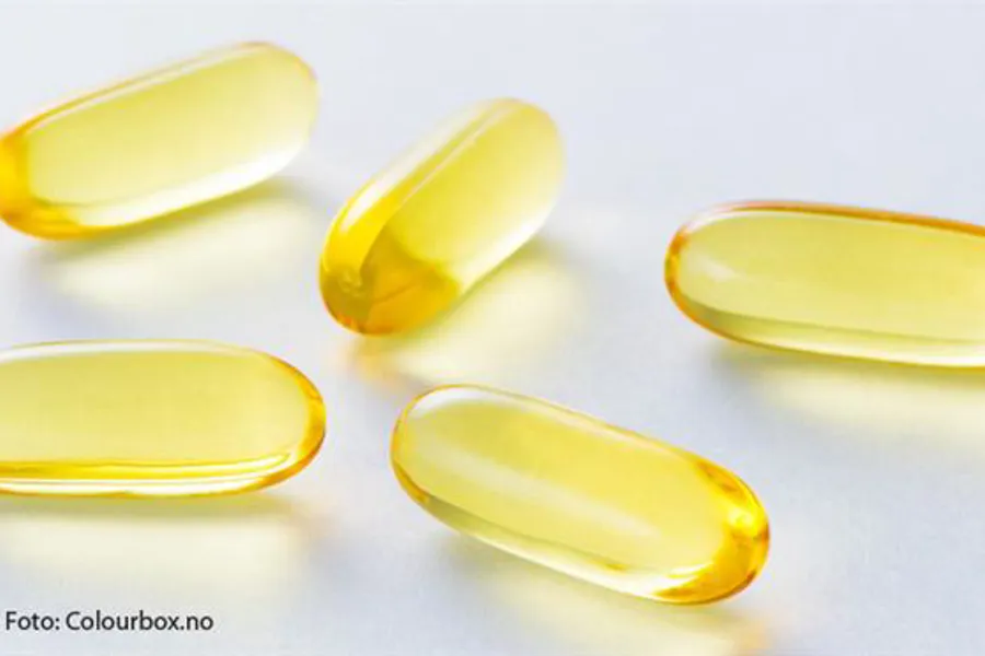 En gruppe gule piller