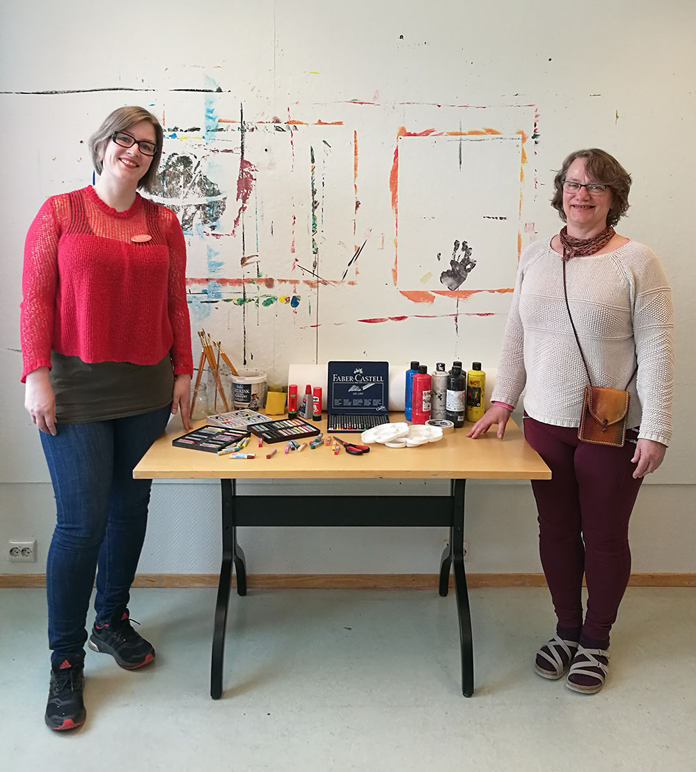 Eivor Meisler (til venstre) og Dora Schmidt Stendal