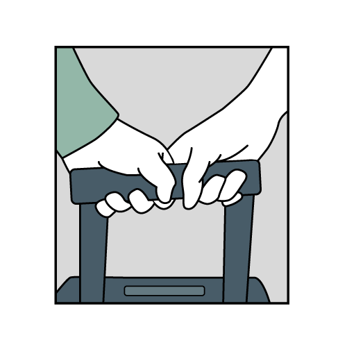 En dataskjerm med en tegneserie