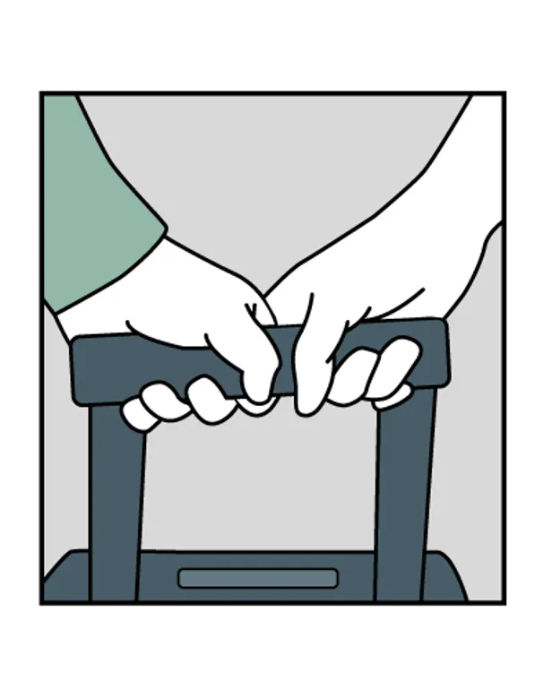 En dataskjerm med en tegneserie