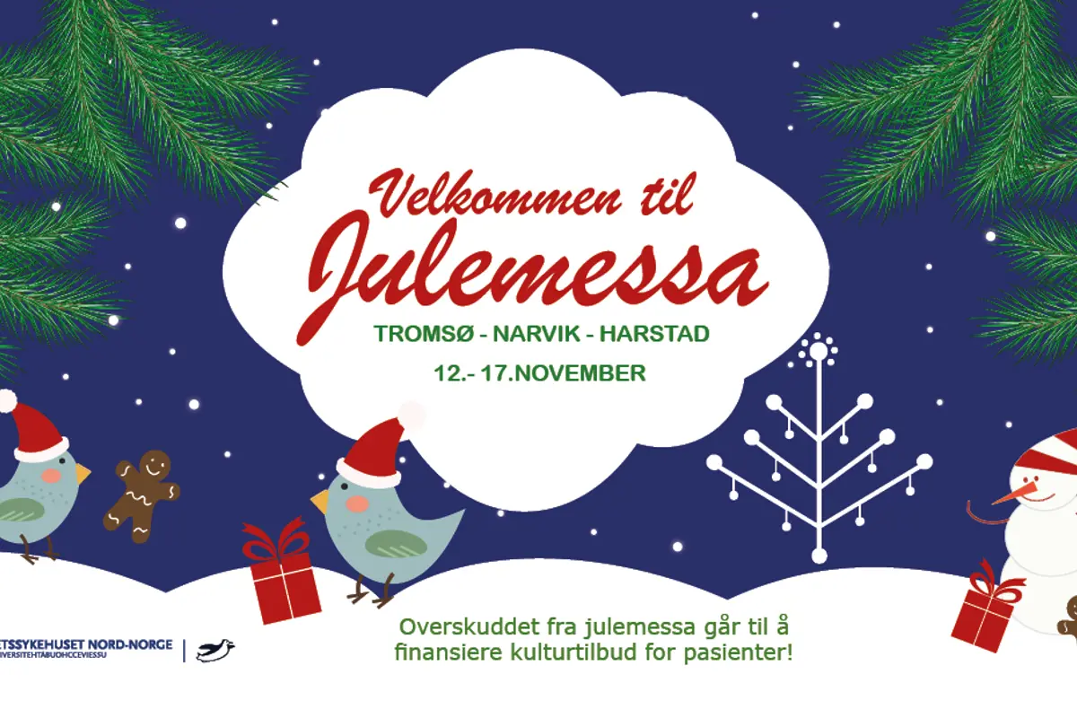 Plakat julemessa