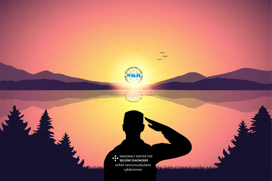 En person som peker på en solnedgang